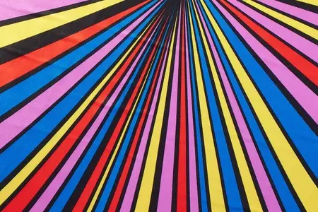 angelica rainbow stripe charmeuse fabric gallery 1
