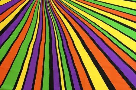 angelica rainbow stripe charmeuse fabric gallery 3