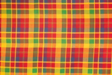autentisk madras ternet bomuldsstof galleri 4