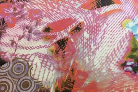 bella purple cotton fabric print gallery 4