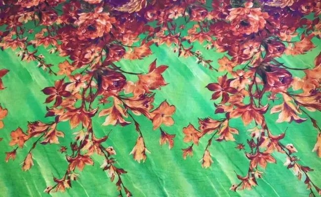 diana green cotton fabric print banner 1