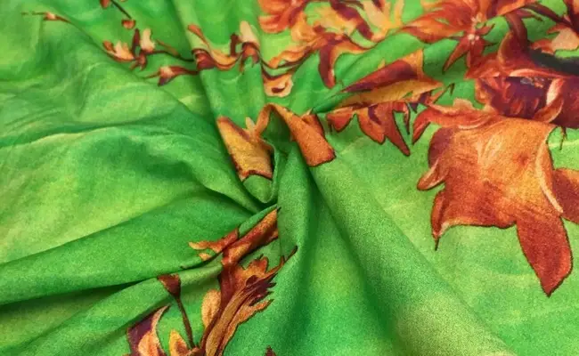 diana green cotton fabric print banner 2