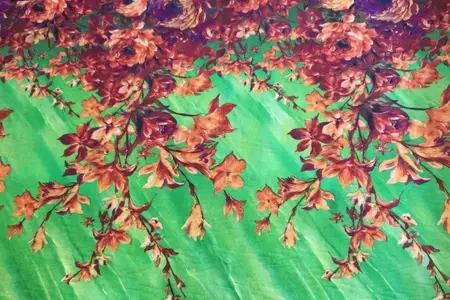 diana green cotton fabric print gallery 1