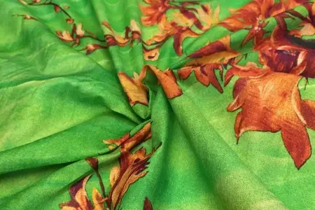 diana green cotton fabric print gallery 4