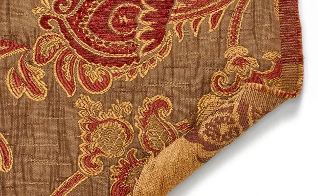 elegantní květinová žinylková potahová látka banner 1
