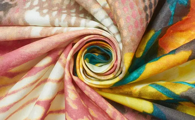 emma green cotton fabric pattern banner 1
