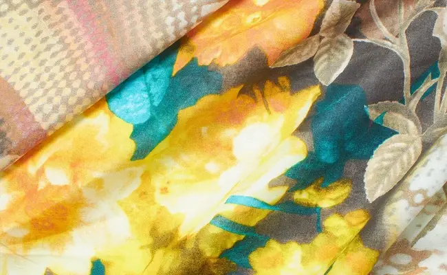 emma green cotton fabric pattern banner 3