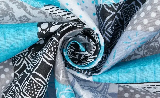 foulard patch print cotton polyester sheeting banner 1