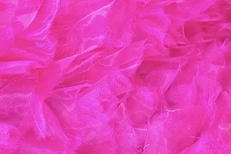 Галерея тканей из органзы с рюшами цвета фуксии 4