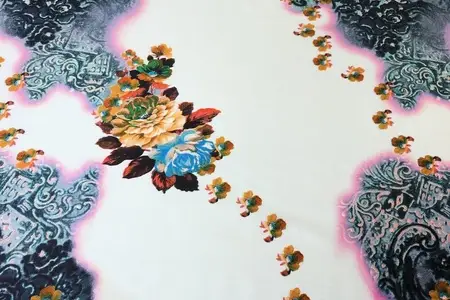 kaitlyn white cotton fabric collection gallery 3