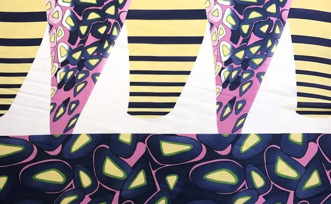 karyn fuchsia printed charmeuse fabric banner 2