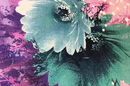 lisa pink cotton fabric for crafts gallery 2