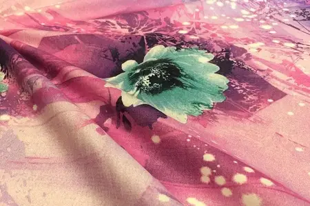 lisa pink cotton fabric for crafts gallery 4