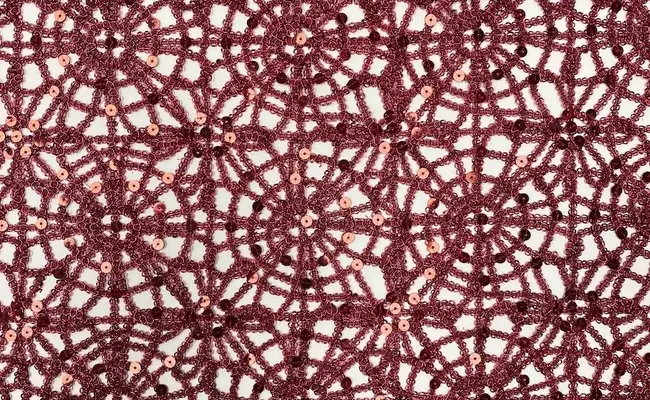 Tissu luxueux en dentelle à paillettes cordée, bannière 2 Tissu luxueux en dentelle à paillettes cordée, bannière 2