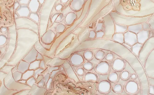 orange miranda decorative floral lace banner 2