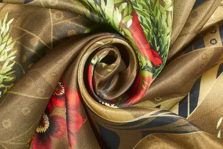 pamela green charmeuse printed fabric gallery 6