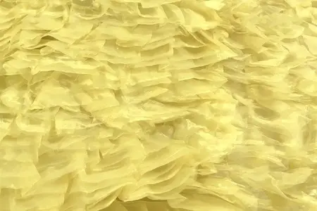 Премиальная золотая органза с рюшами Галерея 2 Премиальная золотая органза с рюшами Галерея 2