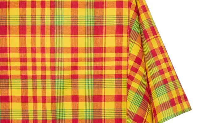 style 310 klassisch madras karierter baumwollstoff banner 1