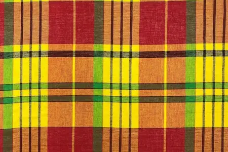 estilo 320 clásico madrás tela escocesa de algodón galería 1