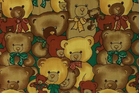 osito de peluche estampado paño galería 5
