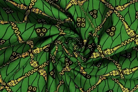 tradiční africká tkanina s potiskem 90129-3 galerie 5 tradiční africká tkanina s potiskem 90129-3 galerie 5