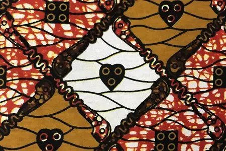 tradiční africká tkanina s potiskem 90130-4 galerie 4 tradiční africká tkanina s potiskem 90130-4 galerie 4