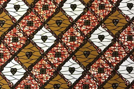 tradiční africká tkanina s potiskem 90130-4 galerie 6 tradiční africká tkanina s potiskem 90130-4 galerie 6