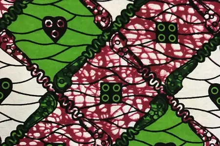 tradiční africká tkanina s potiskem 90130-5 galerie 6 tradiční africká tkanina s potiskem 90130-5 galerie 6