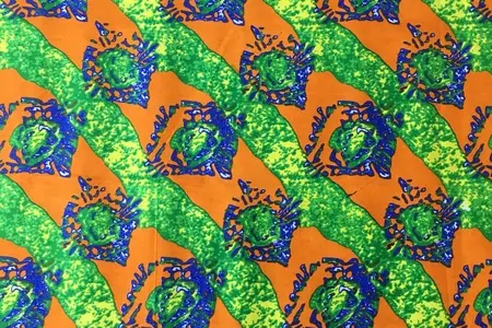 tradiční africká tkanina s potiskem 90136-1 galerie 4 tradiční africká tkanina s potiskem 90136-1 galerie 4