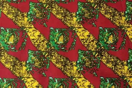tradiční africká tkanina s potiskem 90136-2 galerie 1 tradiční africká tkanina s potiskem 90136-2 galerie 1