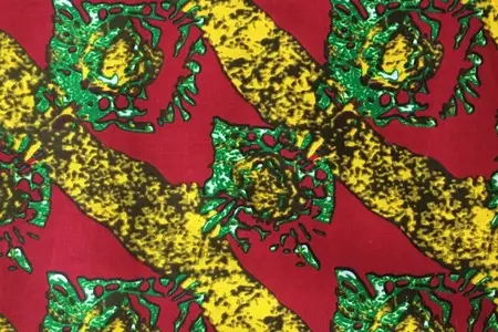 tradiční africká tkanina s potiskem 90136-2 galerie 3 tradiční africká tkanina s potiskem 90136-2 galerie 3